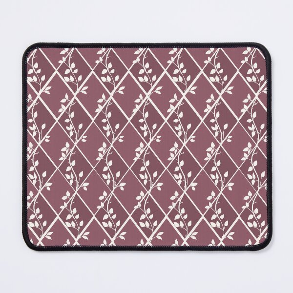 Item preview, Dusty Rose Botanical Lattice Pattern designed and sold by Little Wimbly.