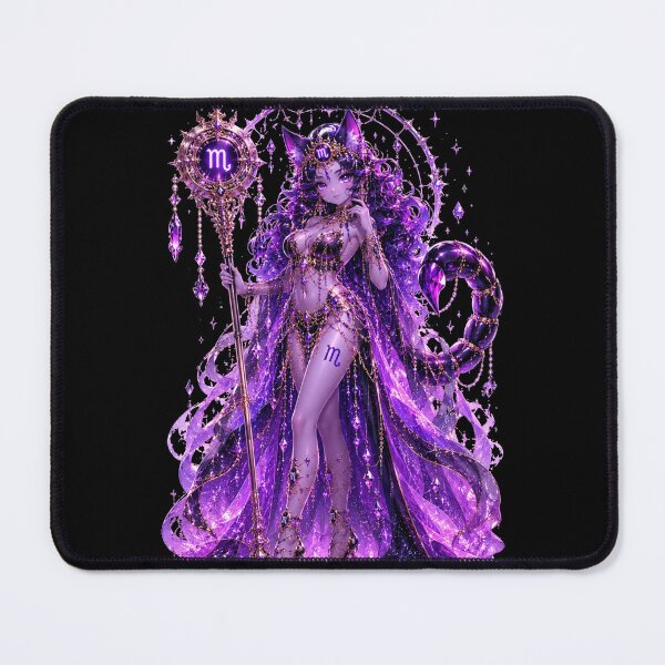 Item preview, Emily the Cosmic Cat - Scorpio Zodiac Sign designed and sold by ChaEmm_Studio.