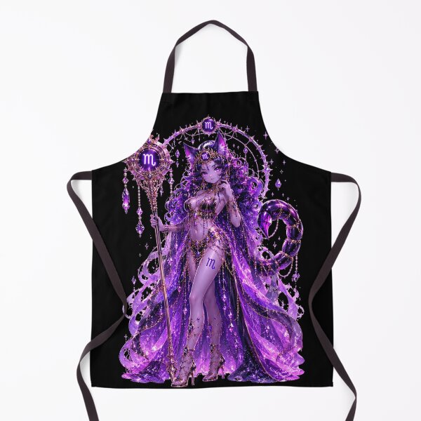 Item preview, Emily the Cosmic Cat - Scorpio Zodiac Sign designed and sold by ChaEmm_Studio.