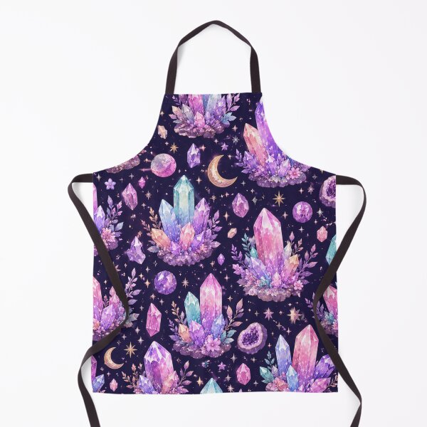 Item preview, Magical Crystal Clusters Seamless Design designed and sold by Aramdesing.