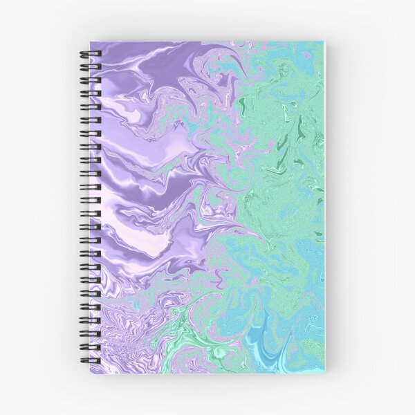 Item preview, Purple Mint Green Fluid Art Abstract Background designed and sold by Ninjaja.