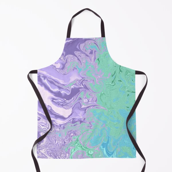 Item preview, Purple Mint Green Fluid Art Abstract Background designed and sold by Ninjaja.