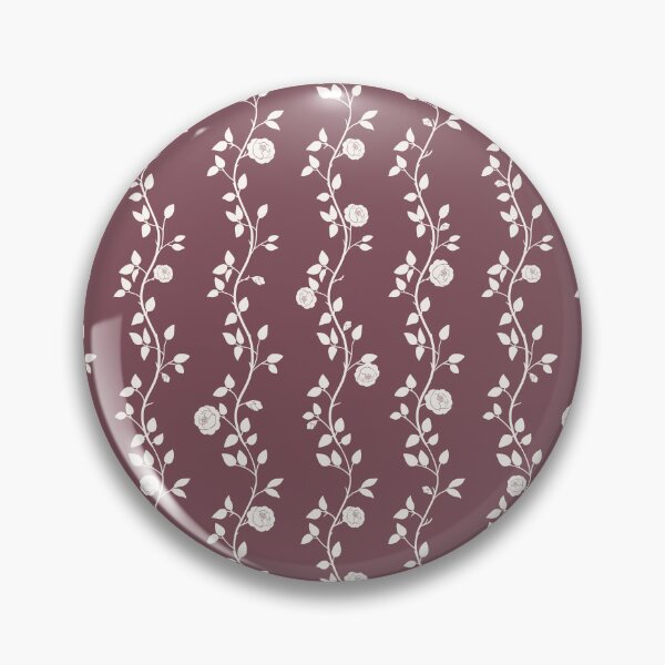 Item preview, Dusty Rose Wildflower Vine Pattern designed and sold by Little Wimbly.