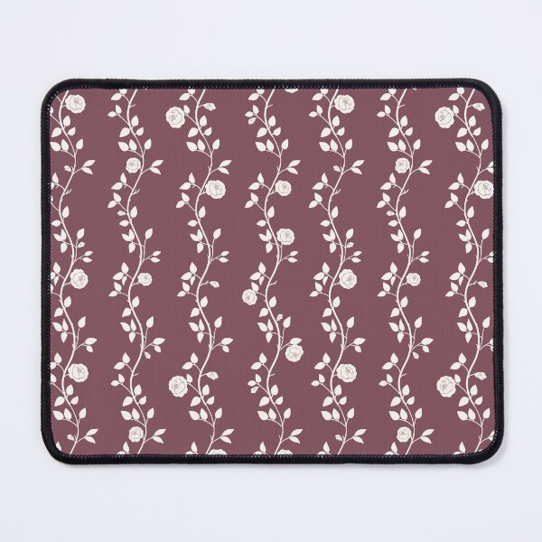 Item preview, Dusty Rose Wildflower Vine Pattern designed and sold by Little Wimbly.