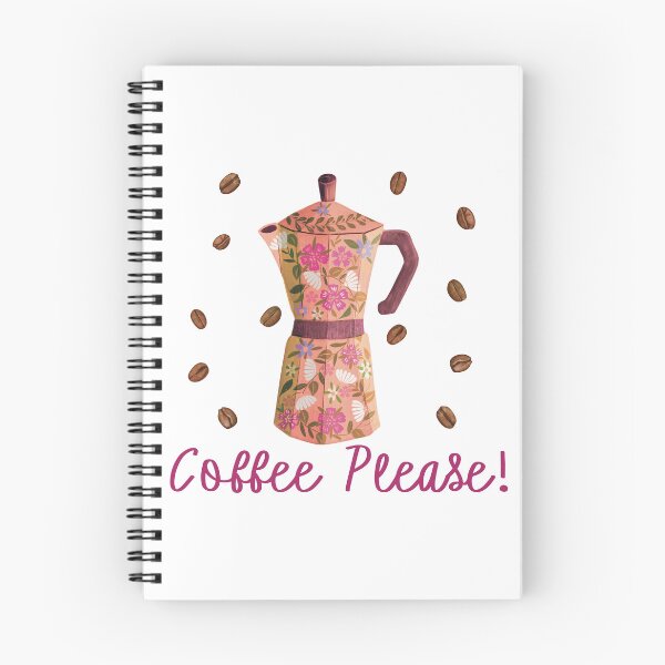 Item preview, Coffee Please- Bialetti Moka Folk Art illustration  designed and sold by Nuevomundo Arte Designs by Anahí .