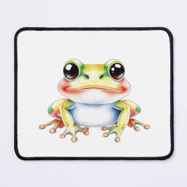 Item preview, Silly Frog Watercolor Illustration Design designed and sold by Shadow-Stone.
