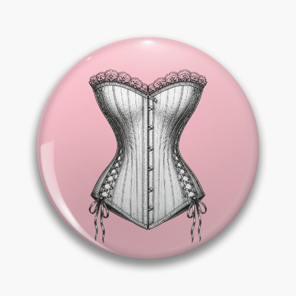 Item preview, Corset Illustration  Bridal Shower Vintage Wedding Design designed and sold by taiche.