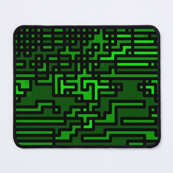 Item preview, Acid Green Futuristic Cyber Grid Pattern. designed and sold by Yenday.