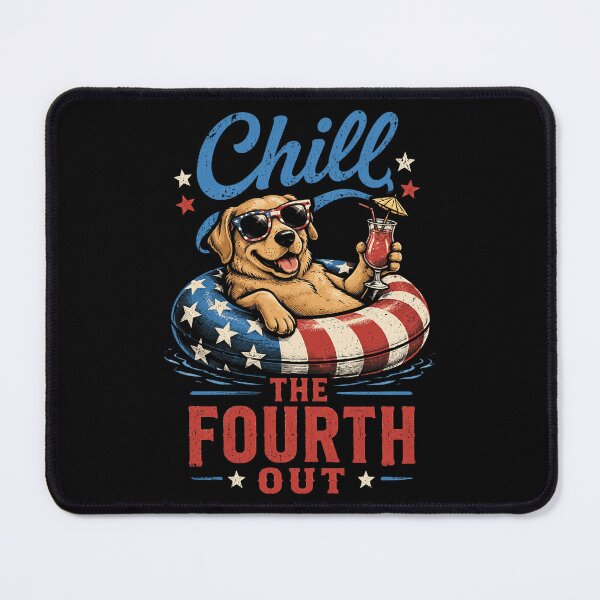 Item preview, Chill The Fourth Out Funny Goldendoodle Dog Lover designed and sold by OlakunleOloroz.