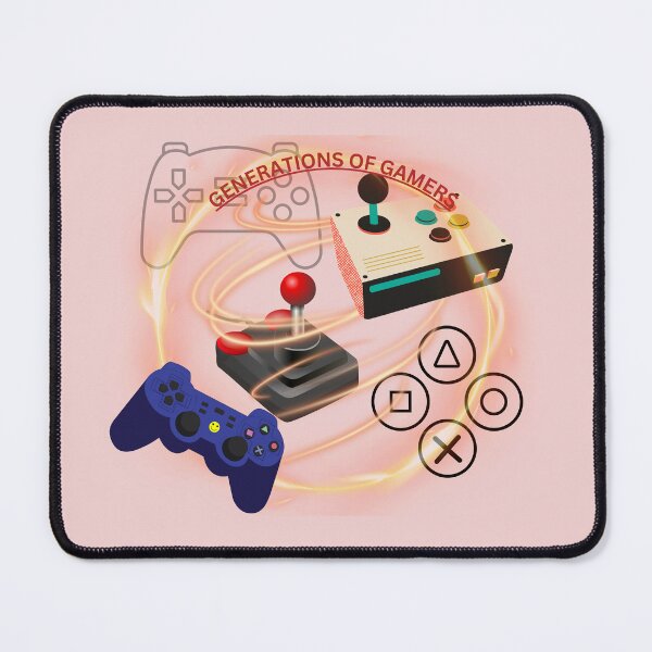 Item preview, Evolution of Gaming Controllers - Retro to Modern Gamer Fire Swirl designed and sold by alalame.