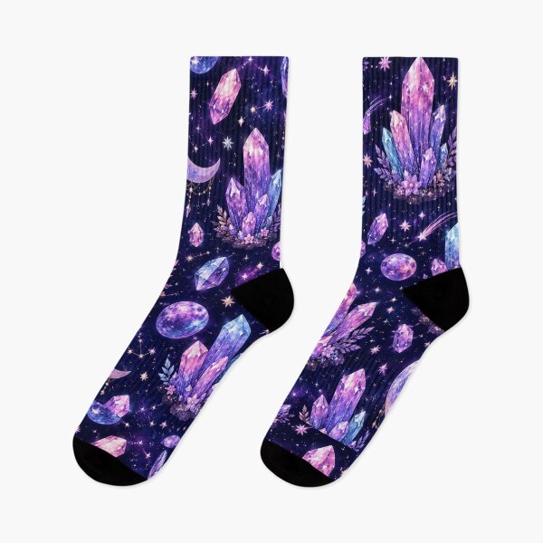 Item preview, Galaxy Crystals and Moon Pattern designed and sold by Aramdesing.