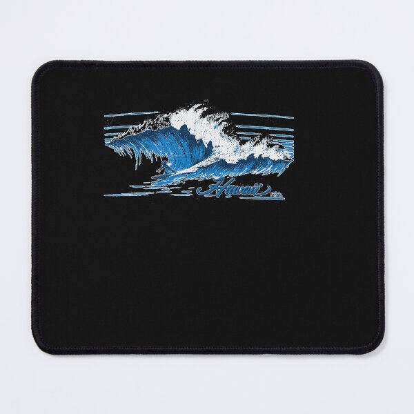 Item preview, Hawaii Surf Wave Vintage Blue Ocean Surfer Design designed and sold by Chives-Sor.