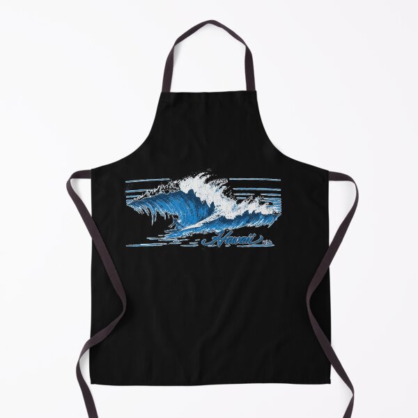 Item preview, Hawaii Surf Wave Vintage Blue Ocean Surfer Design designed and sold by Chives-Sor.