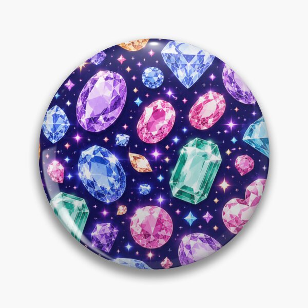 Item preview, Sparkling Gemstones Endless Pattern designed and sold by Aramdesing.