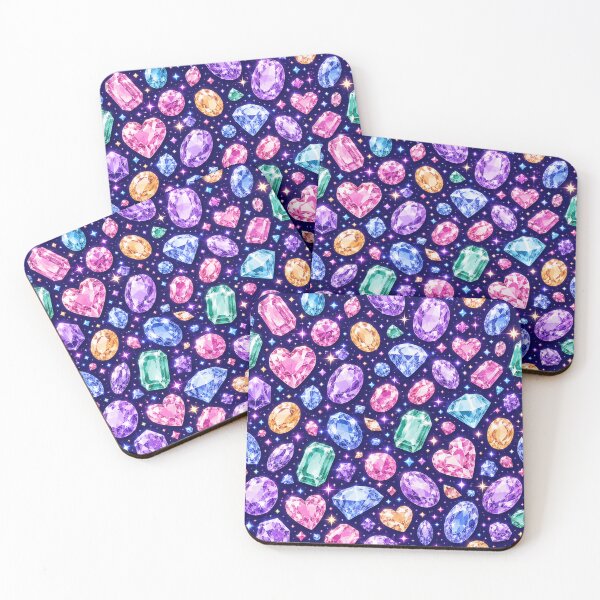 Item preview, Sparkling Gemstones Endless Pattern designed and sold by Aramdesing.