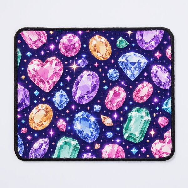 Item preview, Sparkling Gemstones Endless Pattern designed and sold by Aramdesing.