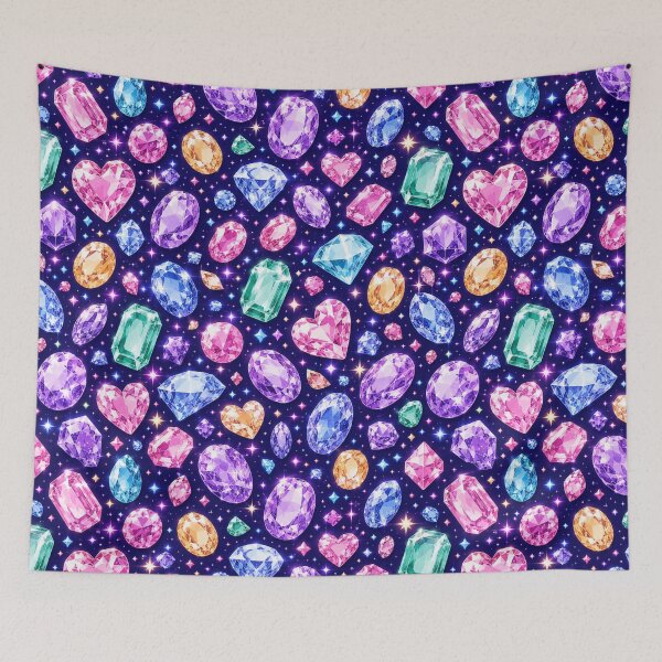 Item preview, Sparkling Gemstones Endless Pattern designed and sold by Aramdesing.
