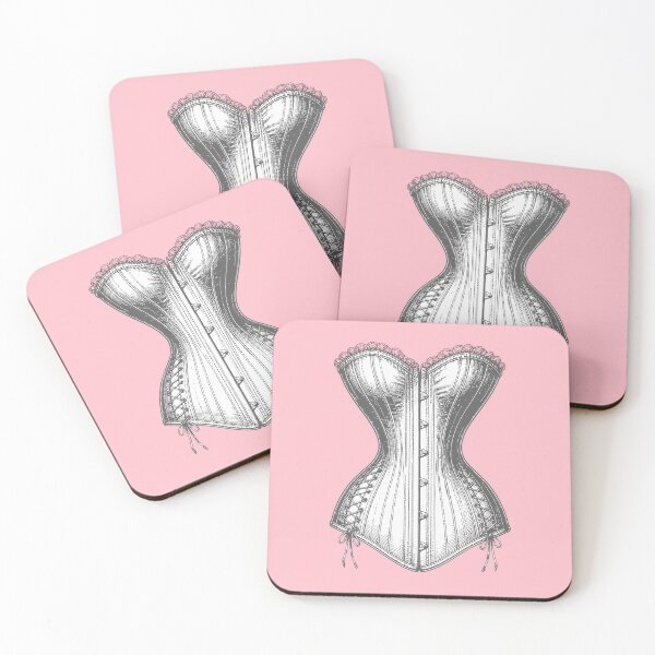 Item preview, Corset Vintage Bridal Fashion Art designed and sold by taiche.