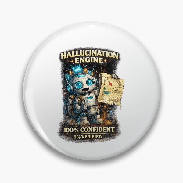 Item preview, AI Robot Humor Design designed and sold by Hookesmode.