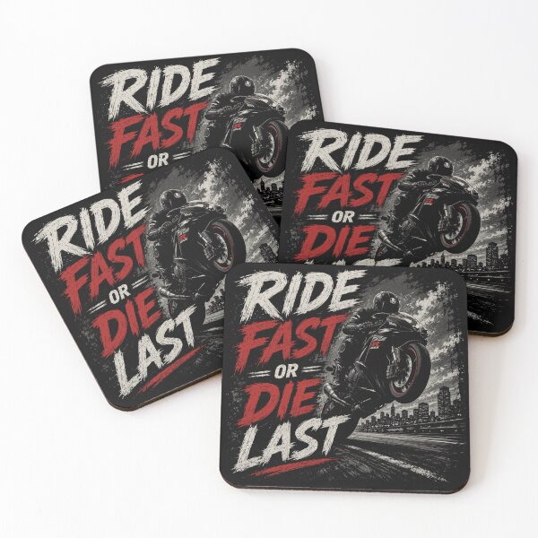 Item preview, Ride Fast Or Die Last Biker Design designed and sold by JalwaWear.
