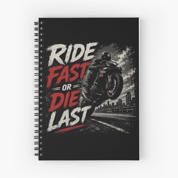 Item preview, Ride Fast Or Die Last Biker Design designed and sold by JalwaWear.