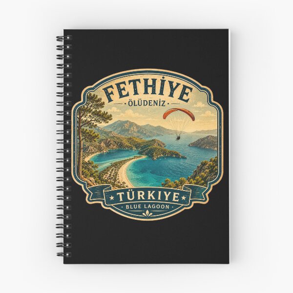 Item preview, Oludeniz Blue Lagoon Vintage Travel Badge | Fethiye Turkey Sticker designed and sold by DreamPaw Studio.