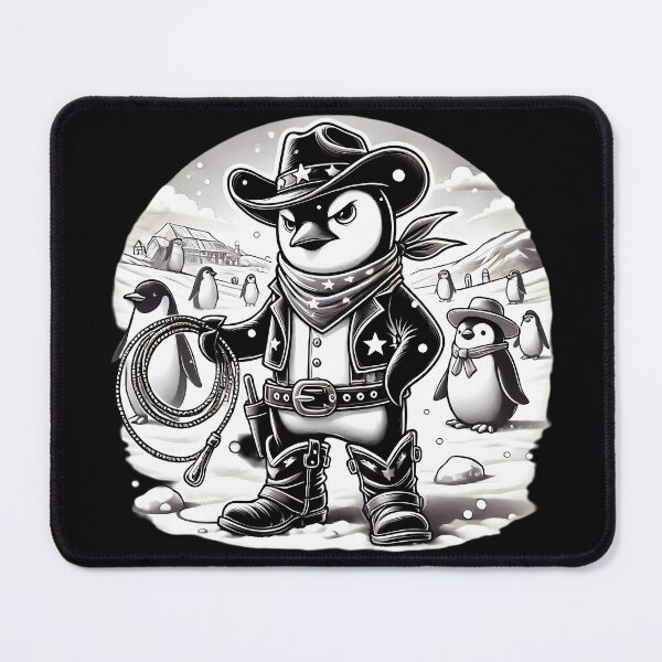 Item preview, Penguin Sheriff: Antarctic Lawman. designed and sold by Linework Studio.