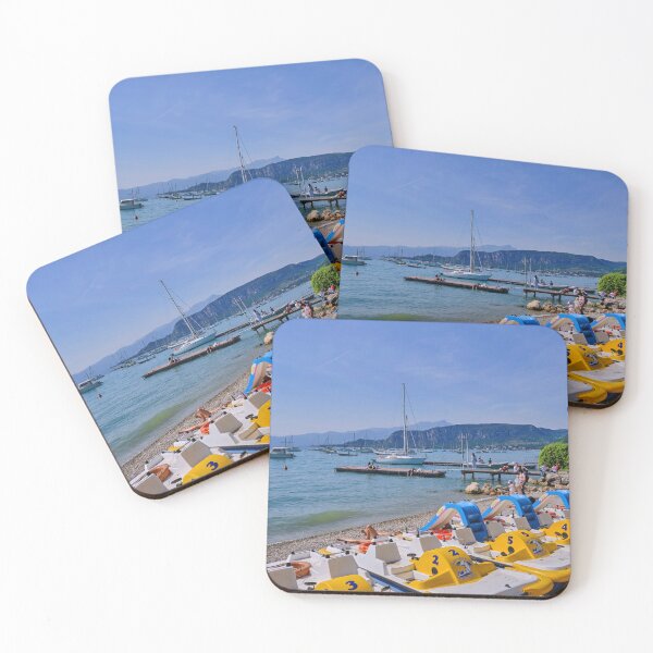 Item preview, Pedalos lined up at Bardolino on Lake Garda designed and sold by Violaman.