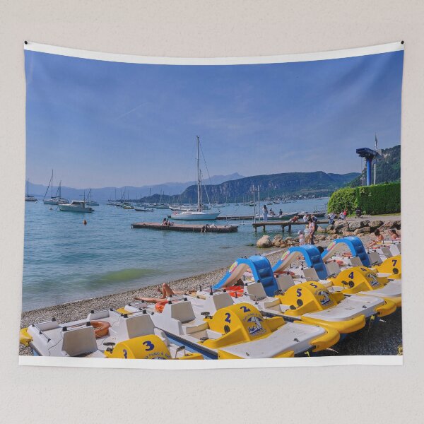 Item preview, Pedalos lined up at Bardolino on Lake Garda designed and sold by Violaman.