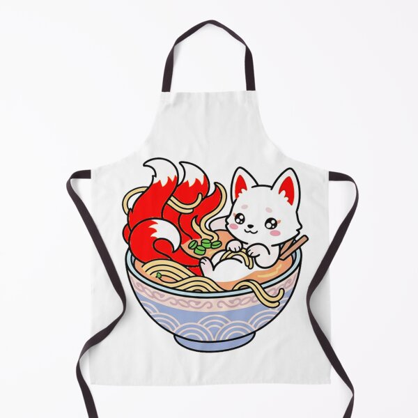 Item preview, Cute Chibi Kitsune Ramen designed and sold by YounexxART.