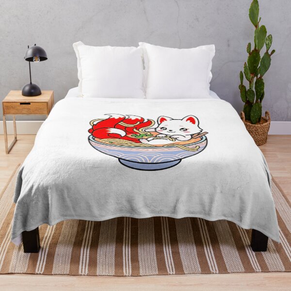 Item preview, Cute Chibi Kitsune Ramen designed and sold by YounexxART.