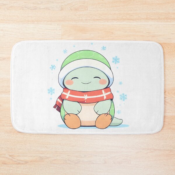 Item preview, Winter Turtle — Cozy Scarf Kawaii Sticke designed and sold by tommysworks.
