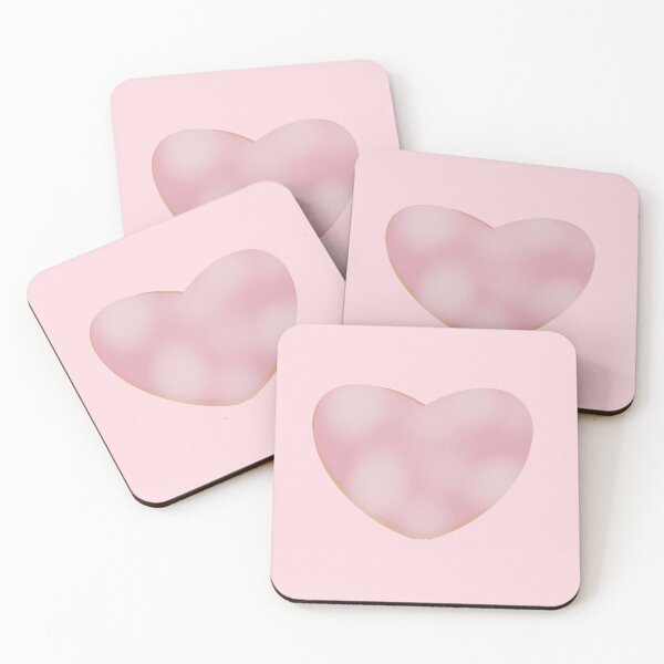 Item preview, Dusty Rose Hearts: Soft Pastel Romantic Texture Pattern designed and sold by CaramelCo.