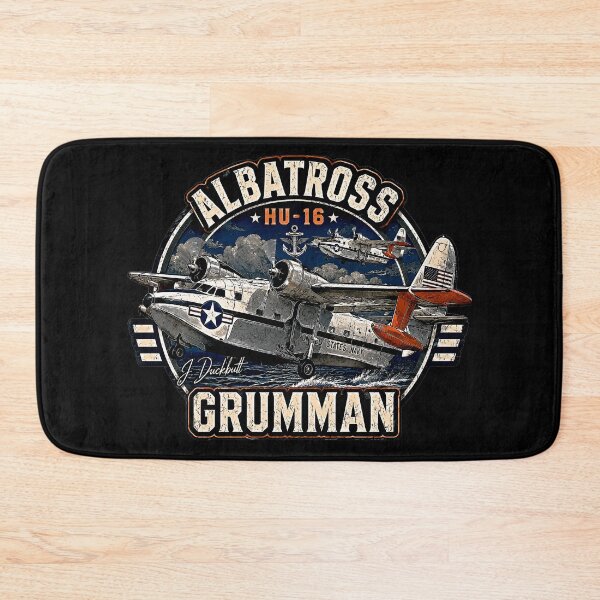 Item preview, Grumman HU-16 Albatross Vintage US Navy Amphibious Aircraft Retro Aviation Design designed and sold by Aerolovers.
