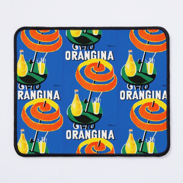 Item preview, Vintage Orangina Poster | Mid-Century Advertising Art | Bold Colors & Iconic Design | Villemot's Classic Citrus Beverage Print designed and sold by artofuniverse.