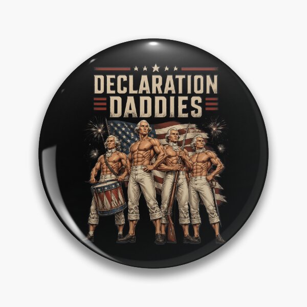 Item preview, Declaration Daddies 4th of July Founding Fathers Patriotic designed and sold by OlakunleOloroz.