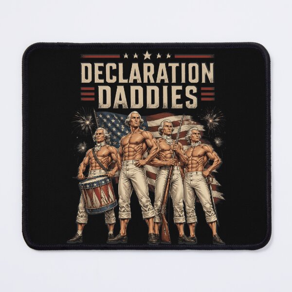 Item preview, Declaration Daddies 4th of July Founding Fathers Patriotic designed and sold by OlakunleOloroz.