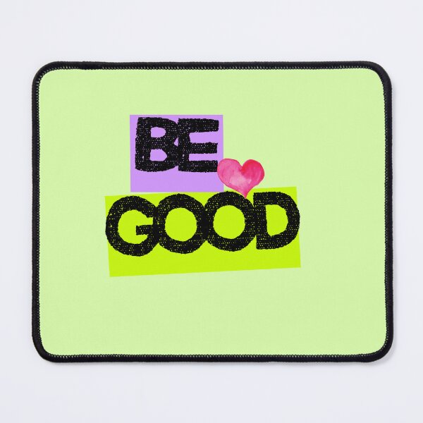 Item preview, Be Good Neon style with Red Heart – Positive Motivational Design designed and sold by daila70.