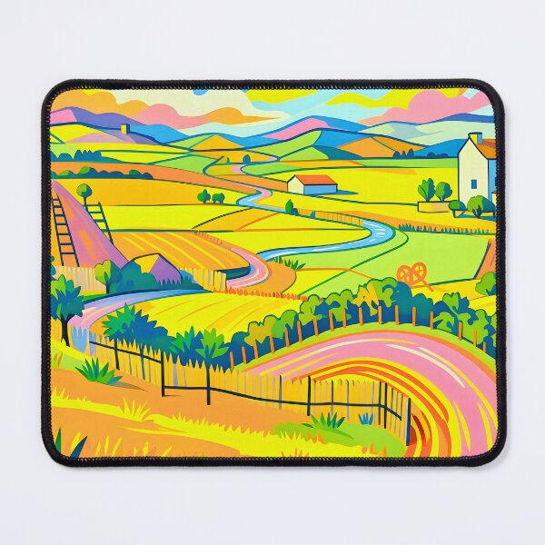 Item preview, Landscape After David Hockney designed and sold by Vicky Brago-Mitchell®.