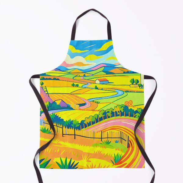 Item preview, Landscape After David Hockney designed and sold by Vicky Brago-Mitchell®.