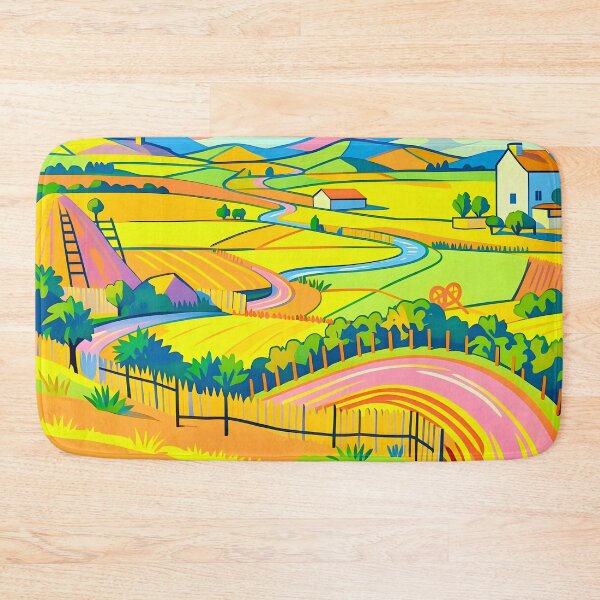 Item preview, Landscape After David Hockney designed and sold by Vicky Brago-Mitchell®.