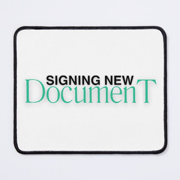 Item preview, Signing new document designed and sold by ArtistTejal.