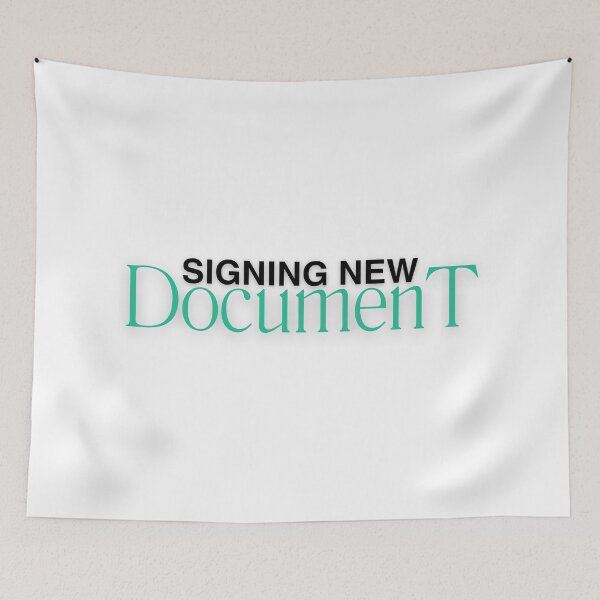 Item preview, Signing new document designed and sold by ArtistTejal.