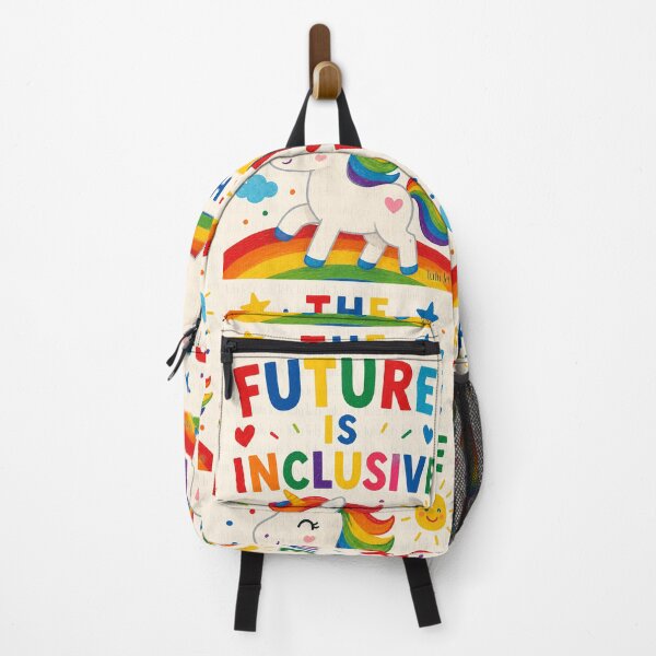 Item preview, The Future Is Inclusive – Rainbow Unicorn Edition designed and sold by LuluLeb.