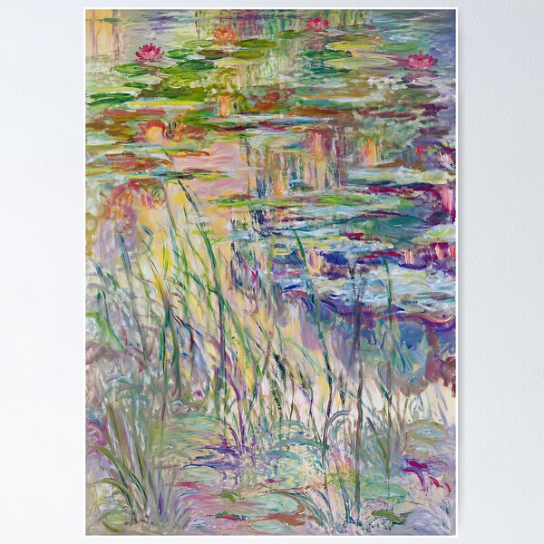 Item preview, Claude Monet Water Lilies designed and sold by maniacfitness.