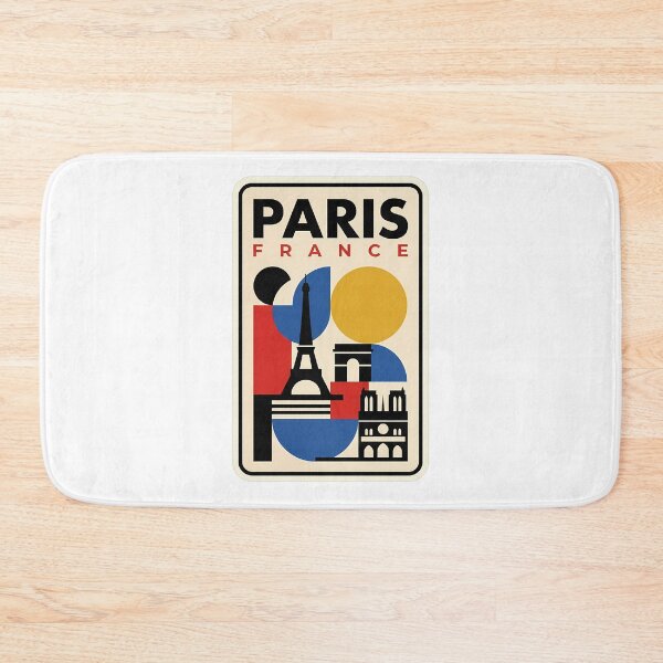 Item preview, Modern Bauhaus Paris France Travel Landmarks designed and sold by k3rstman1.