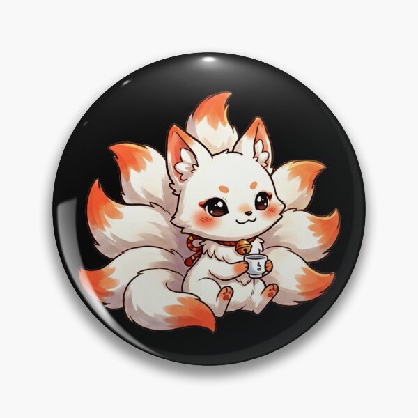 Item preview, Cute Chibi Nine-Tails Fox designed and sold by YounexxART.