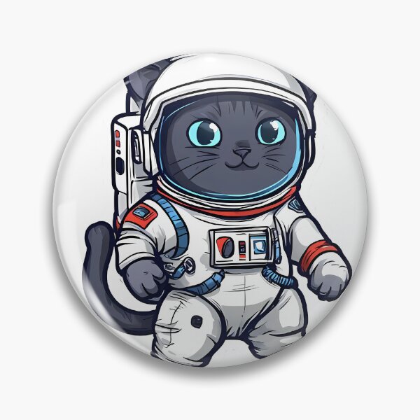 Item preview, Space cat astronaut  designed and sold by MarioBellucci.