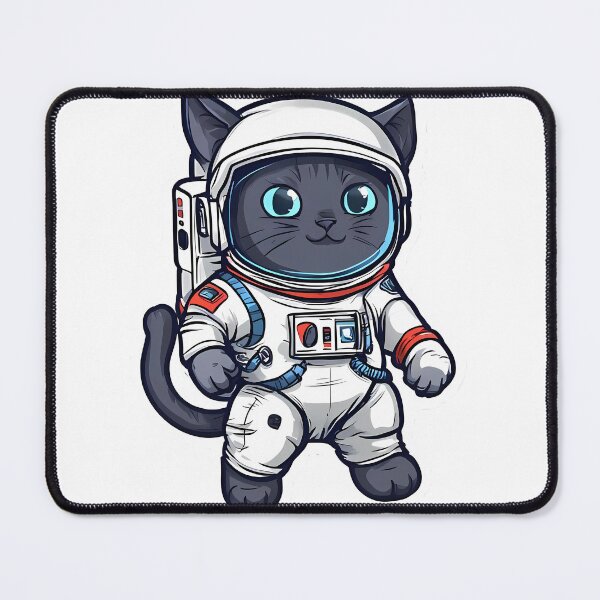 Item preview, Space cat astronaut  designed and sold by MarioBellucci.