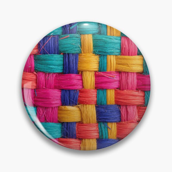 Artikelvorschau, Lebhaftes Raffia-Webmuster entworfen und verkauft von frumixart.